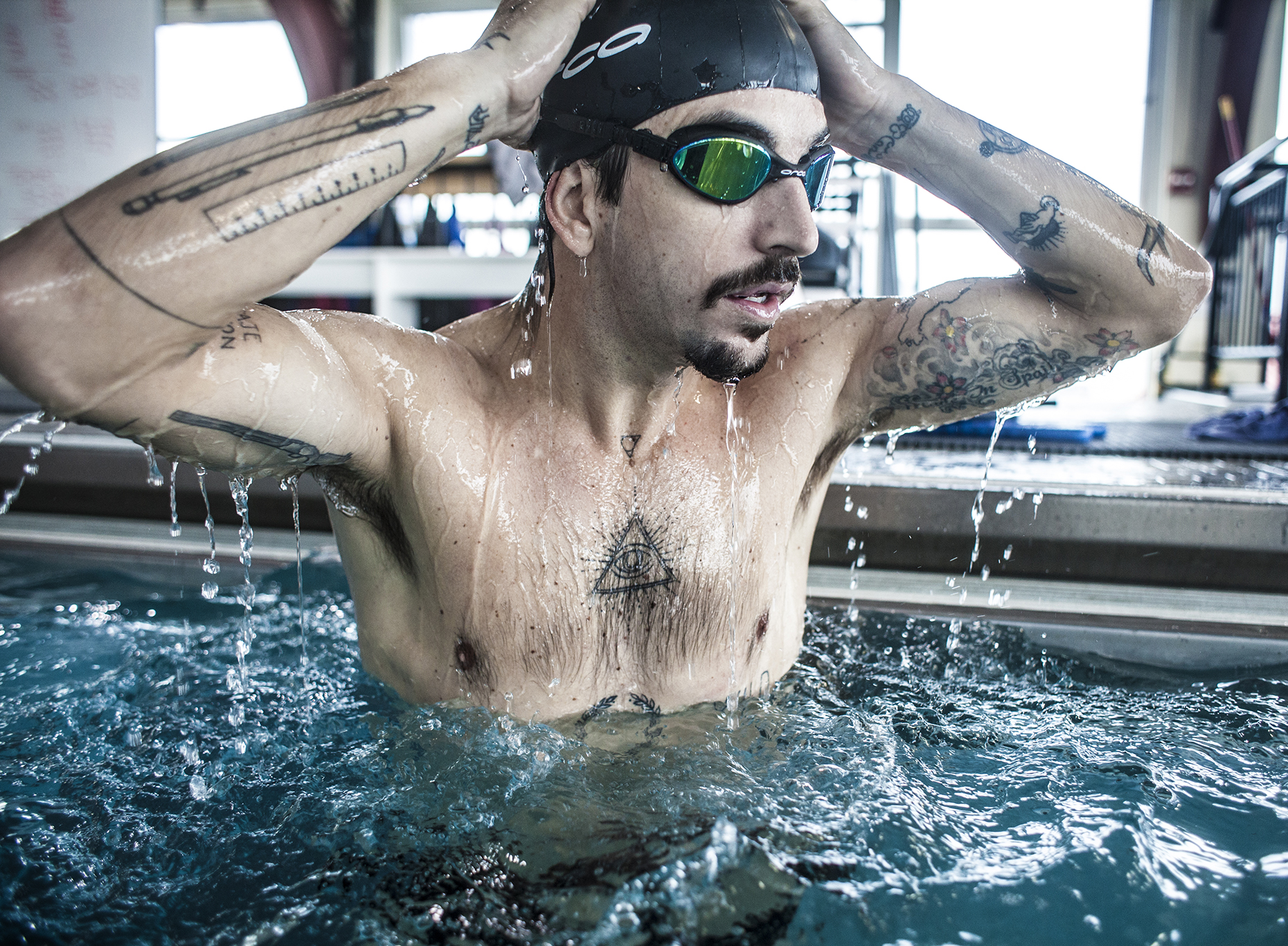 swimmer Orca Los Angles | Daniel G Weiss